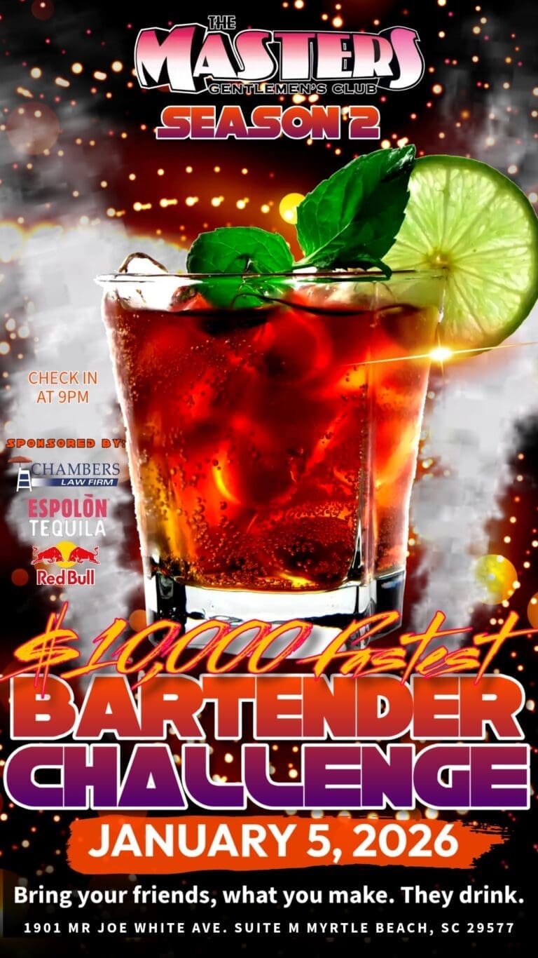 MASTERS Gentleman's Club Featured Special